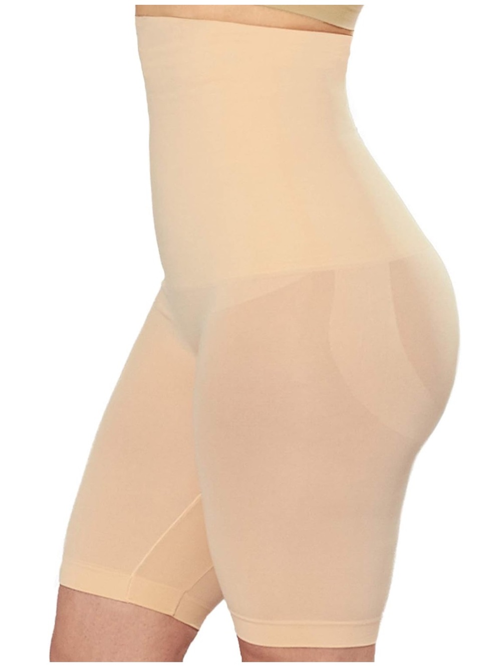 Women's Shapermint High-Waist Nude Shaping Shorts Seamless Tummy Control XL-XXL